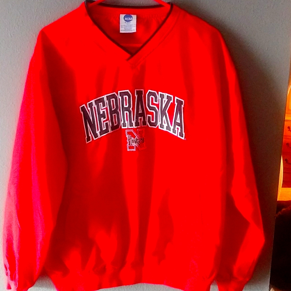 Nebraska Huskers pull over jacket